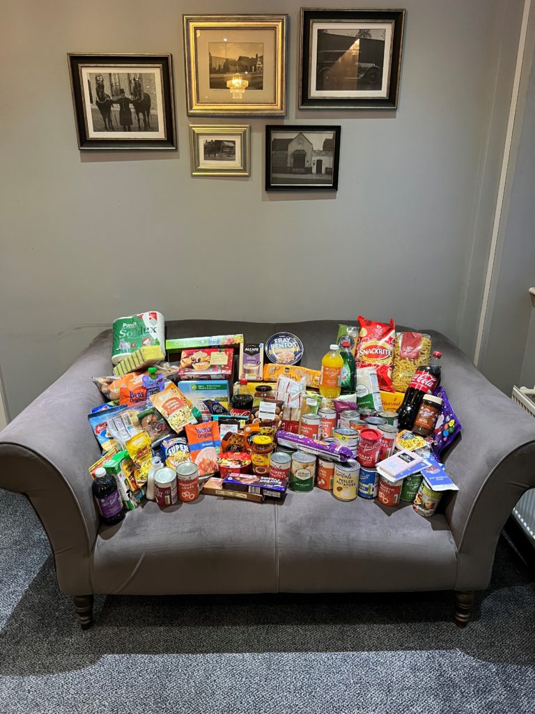 Foodbank donations